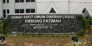 Sidak Komisi IV DPRD Kota Batam,RSUD Embung Fatimah