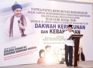 Gubsu Ajak Toleransi Beragama, di Peluncuran Buku Tuan Guru Batak