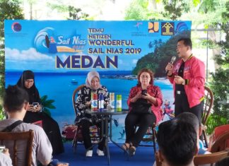 Temu Netizen Wonderful Sail Nias 2019 di Medan