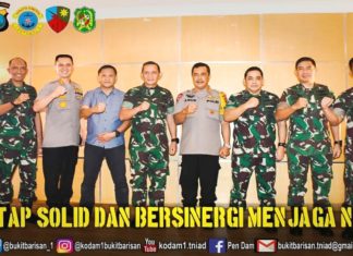 Diuji Sinergitas, TNI Polri Konsisten Jaga Keamanan Wilayah