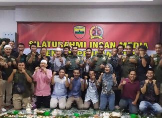 Pendam I/BB Menggelar Silaturahmi Dengan Insan Media