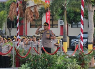 Kapolda Kepri Memberangkatkan 100 Personel Penugasan BKO Ke Polda Metro Jaya