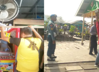 Lokasi Judi Yang Meresahkan Warga di Basmi Polres Belawan