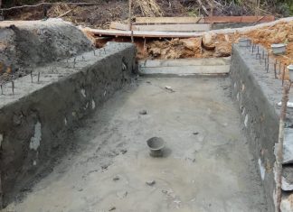 Pembuatan Plat Deker Jalan Tembus Dua Desa Maksimal