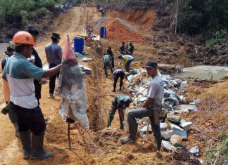 TMMD 106 Kodim 0414/Blt, Sinergitas TNI Polri dan Warga Wujudkan Pembangunan