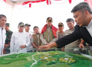 Pembangunan 892 Unit Rumah Korban Erupsi Sinabung, Akan Rampung Desember 2019