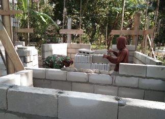 Satgas Tak Kenal Lelah, Kejar Tayang Rehab Rumah Warga