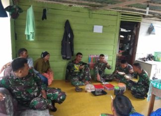 Sebulan,75 Anggota Satgas TMMD 106 Kodim 0414/Blt Tinggal Dirumah Keluarga Asuh