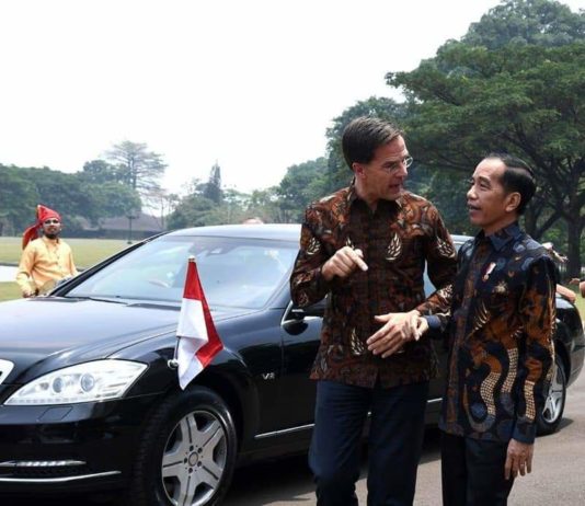Presiden Jokowi Sambut Kunjungan PM Belanda di Istana Bogor