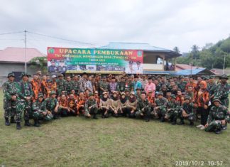 Wabup Anambas, Pimpin Upacara Pembukaan TMMD Ke-106 Wilayah Kodim 0318/Natuna