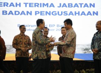 SERAH TERIMA JABATAN PIMPINAN BP BATAM