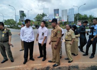 Kepala BP Batam Tinjau Proyek Pelebaran Jalan Bandara