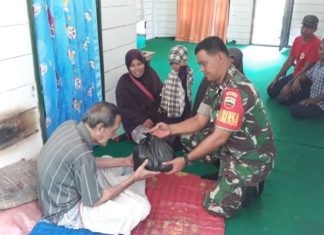 Ini Dia Babinsa yang Patut di Jadikan Contoh Bagi Kita Semua!