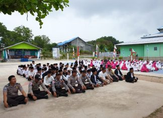 Sukses Amankan Pileg, Pilpres, Hingga Pelantikan, Polres Natuna Gelar Dzikir dan Do’a Bersama
