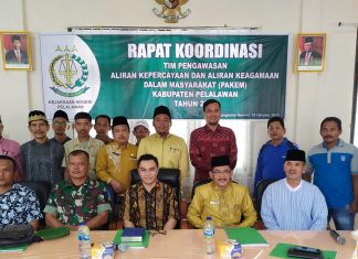 Cegah ALiran Menyimpang Kejari Pelalawan Gelar Tim Rakor Pekem Kab Pelalawan