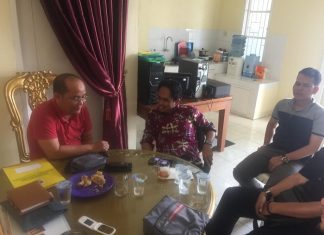 Balon Bupati Budi Artiful Silaturahmi Dengan Politisi PKS H Abdullah