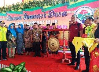Bupati Langkat Buka Bursa Inovasi Desa Klaster Langkat Hilir