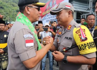 Kunjungan Kerja Wakapolda Kepri Ke Polres Kepulauan Anambas