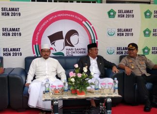 Polda Kepri Turut Memeriahkan dan Berikan Pengamanan Hari Santri Nasional