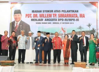Akhyar Nasution Berharap Dukungan Benahi Kota Medan, di Acara Syukuran DPD RI