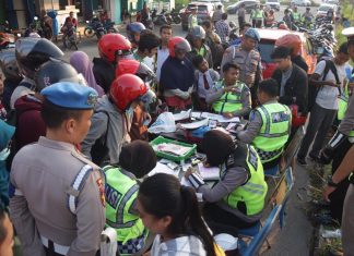 Sepekan Pelaksanaan Operasi Seligi, 2.247 Kendaraan Pelanggar Di Tilang