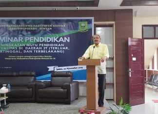 Hamid Rizal Hadiri Seminar HKMN Tanjung pinang