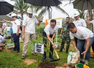Melalui CSR, bright PLN Batam Lakukan Penghijauan dan Mengembangkan Kampung Binaan Kampung Wisata Sijantung