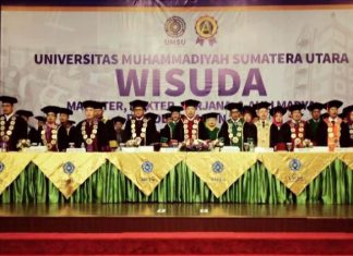 2498 Mahasiswa Program Pascasarjana, Dokter dan Sarjana UMSU di Wisuda