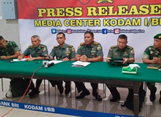 Kapendam I/BB Klarifikasi Meninggalnya Serda Iman Gea
