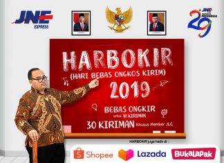 JNE Kembali Gelar Harbokir ke 4 kalinya