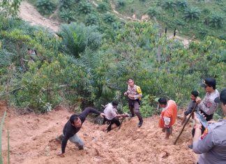 Dua Warga Nias Rokan IV Koto Diduga Tertimbun Tanah Longsor