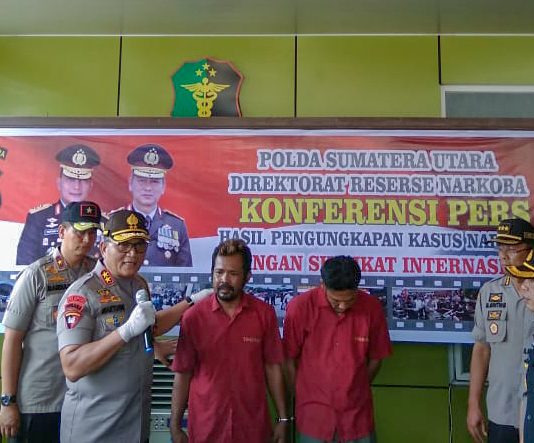 Polda Sumut Ungkap Jaringan Narkoba Internasional Dari Sejumlah Lokasi