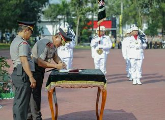 Farewall Parade Kapolda Sumut Berlangsung Lancar