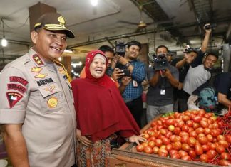 Kapolda Sumut Tinjau Harga Sembako Jelang Nataru