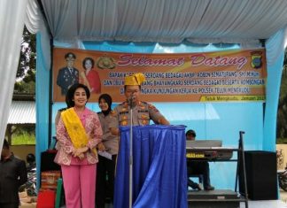 Kapolres Serdang Bedagai Akbp Robin Simatupang Kunker ke Polsek Teluk Mengkudu