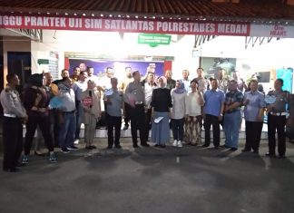 Pisah Sambut Kasatlantas Polrestabes Medan Berlangsung Hangat dan Sederhana