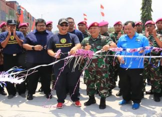 Resmikan Jalan Ahmad Berkawan, Akhyar : Semoga Aktivitas Warga Belawan Jadi Lancar