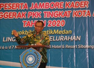 Akhyar Buka Jambore PKK Kota Medan 2020