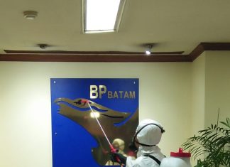 Bandara Hang Nadim dan RS BP Batam Mulai Berlakukan Social Distancing