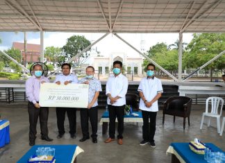 BPR Dana Nusantara Beri Bantuan Pencegahan COVID-19