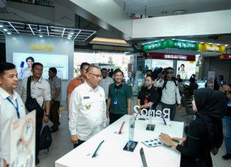 Akhyar Pastikan Ketersediaan Hand Sanitizer Di Plaza Millennium ICT Center