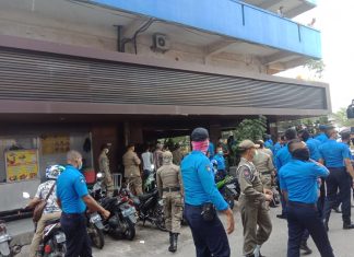 Ditpam BP Batam Ikutserta dalam Patroli Gabungan Gugus Tugas Pencegahan Penyebaran Covid-19 Kota Batam