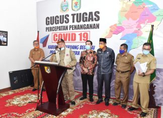 Gugus Tugas Percepatan Covid-19 Sergai Salurkan Bantuan Bencana Alam