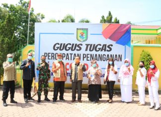 Liason Officer (LO) BNPB Pusat Kunjungi Posko Gugus Tugas Sergai