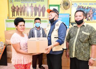 Penyaluran 51.084 paket sembako dari Gubsu