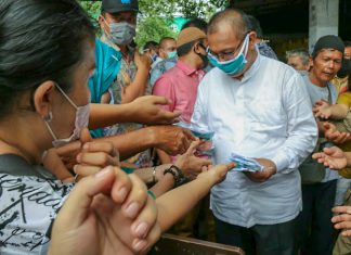 Warga Medan Diwajibkan Gunakan Masker