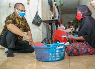 Akhyar Apresiasi Warga Medan Buat Masker Kain
