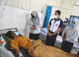 Meri Isdianto Beri Motivasi Kepada Para Survivor