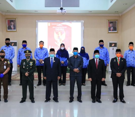 Pemkab Sergai Peringati Hari Lahir Pancasila Secara Virtual