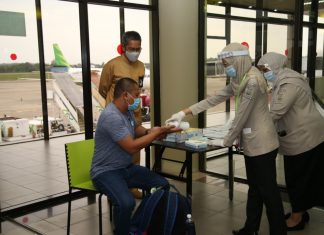 Penerbangan Carter Internasional Tiba di Batam Jum’at Kemarin